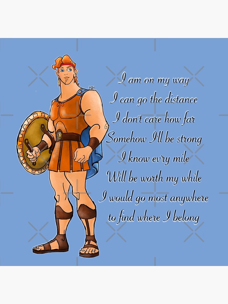 Hercules Epic: The Musical Throw Pillow - Image 2