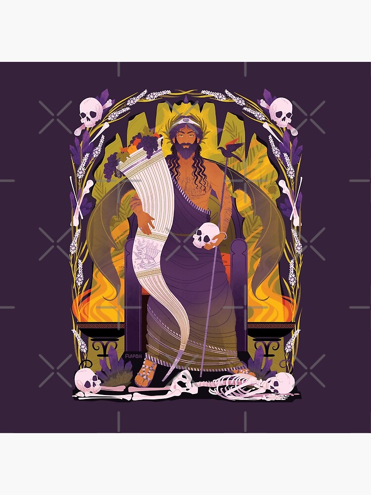 Hades Epic: The Musical Throw Pillow - Image 2