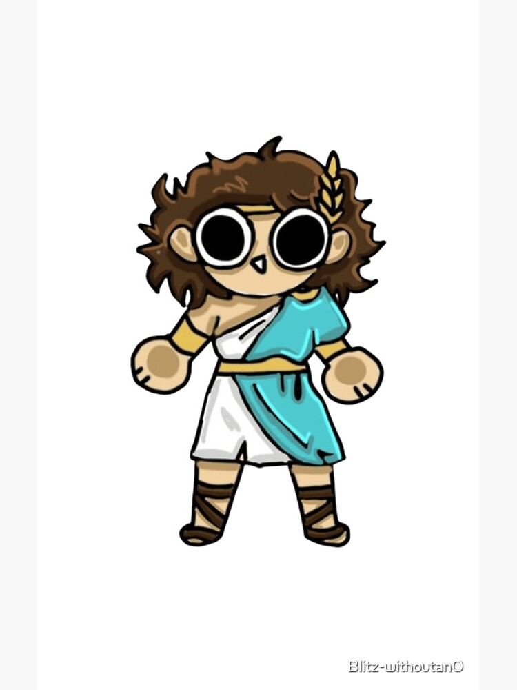 Chibi Telemachus Shower Curtain - Image 2