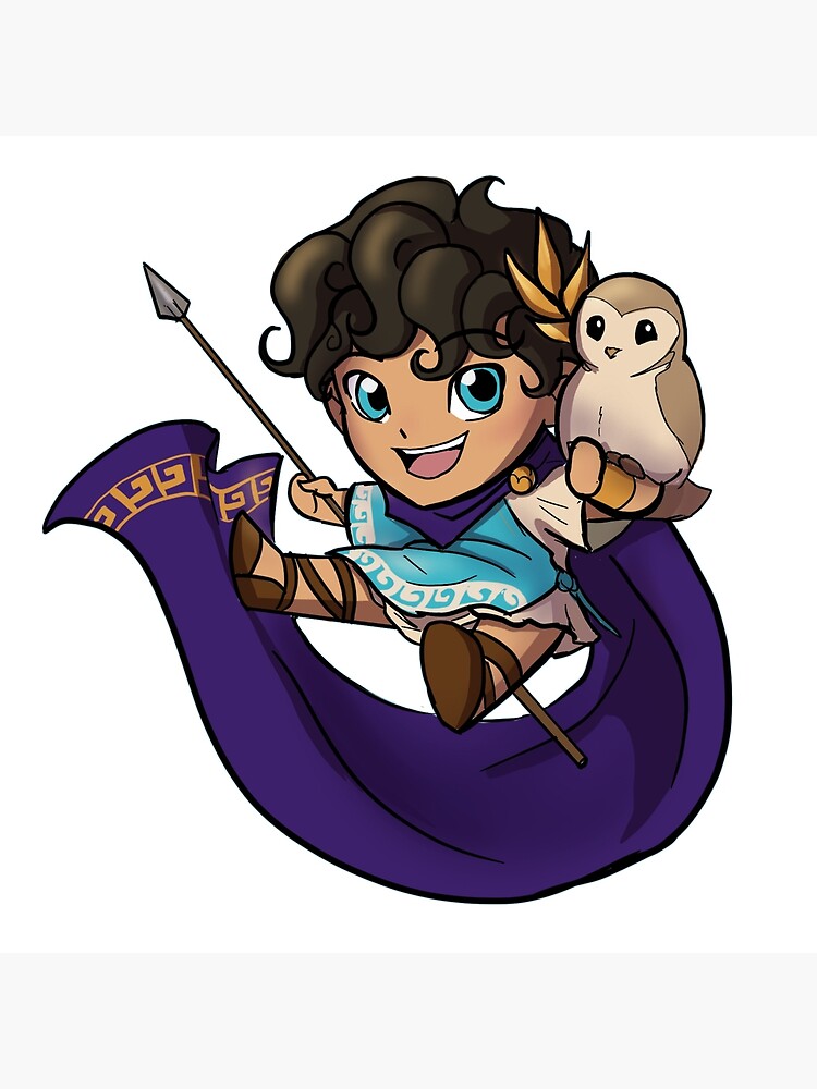 Telemachus Chibi Cute Tapestry - Image 2