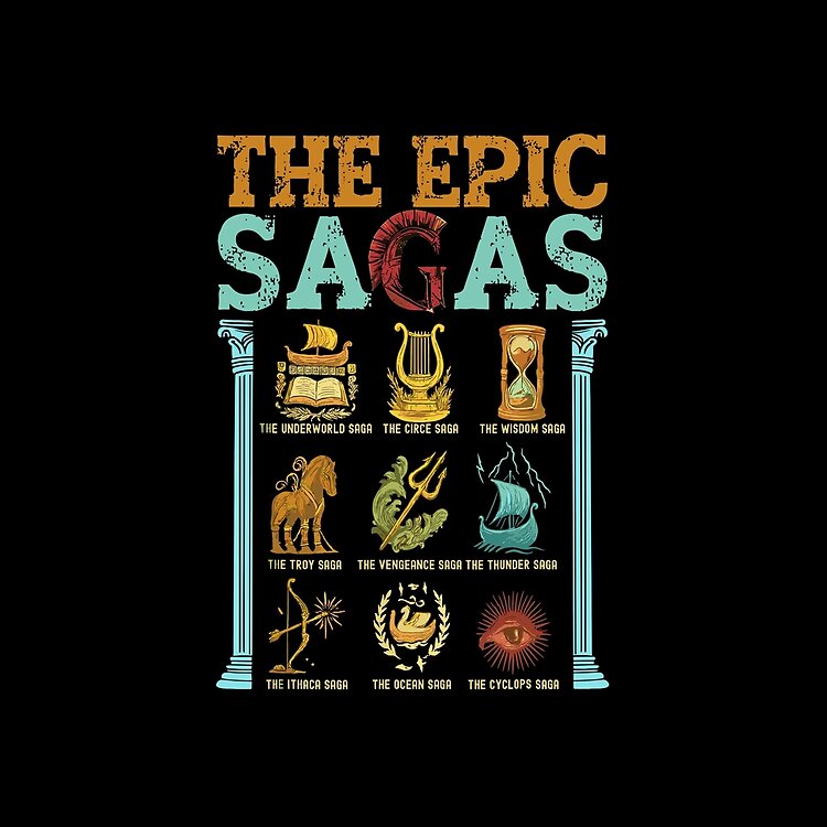 Epic: The Musical Vintage Art Tote Bag - Image 2