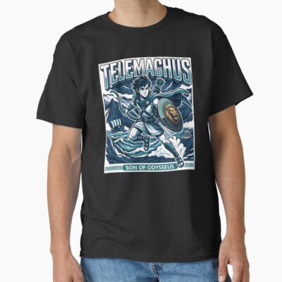 Telemachus Epic The Musical Character Art T-shirt