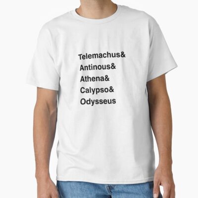 Epic The Wisdom Saga Name List Black T-shirt