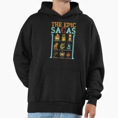 The Epic Saga Vintage Art Hoodie