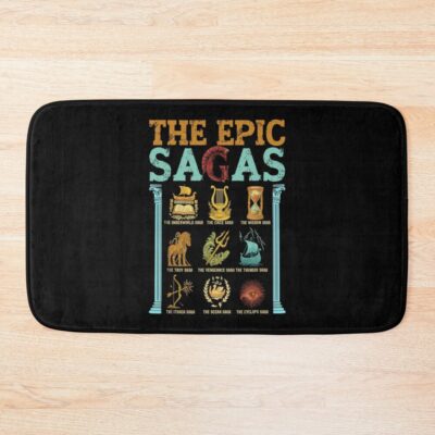 The Epic Saga Ithaca Musical Wisdom Thunder Bath Mat