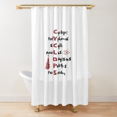 Epic The Cyclops Saga Shower Curtain