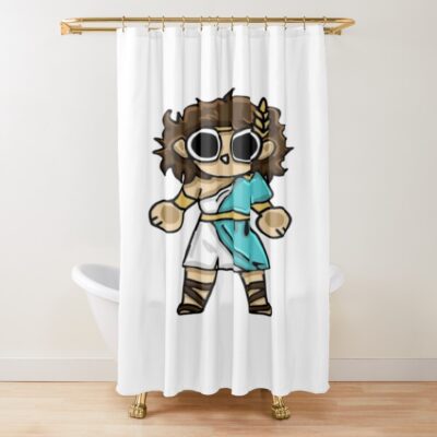 Chibi Telemachus Shower Curtain