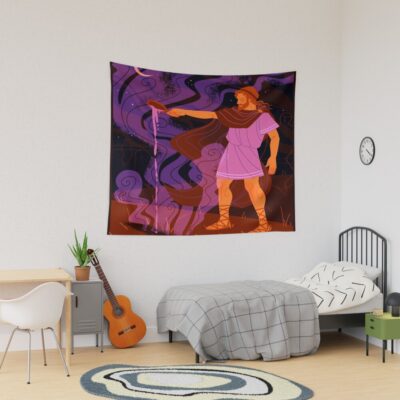 Odysseus At The Underworld Tapestry