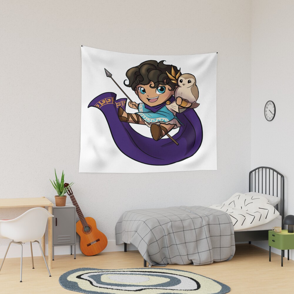 Telemachus Chibi Cute Tapestry
